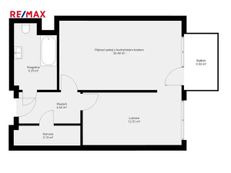 Prodej bytu 2+kk 47 m²