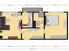 Prodej bytu 2+1 54 m²