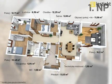 Prodej domu 121 m², pozemek 1503 m²