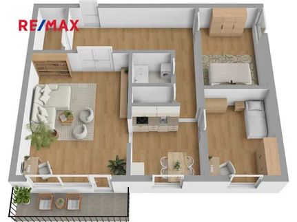 Prodej bytu 3+1 68 m²