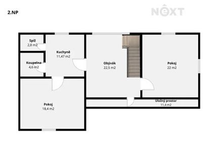 Prodej domu 190 m², pozemek 2507 m²