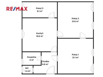Prodej bytu 3+1 97 m²