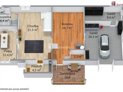 Prodej domu 219 m², pozemek 5239 m²