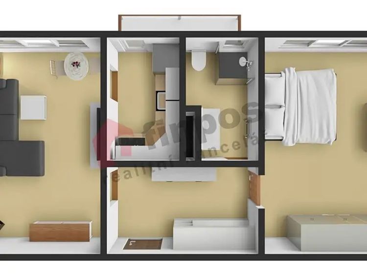Prodej bytu 2+1 54 m²