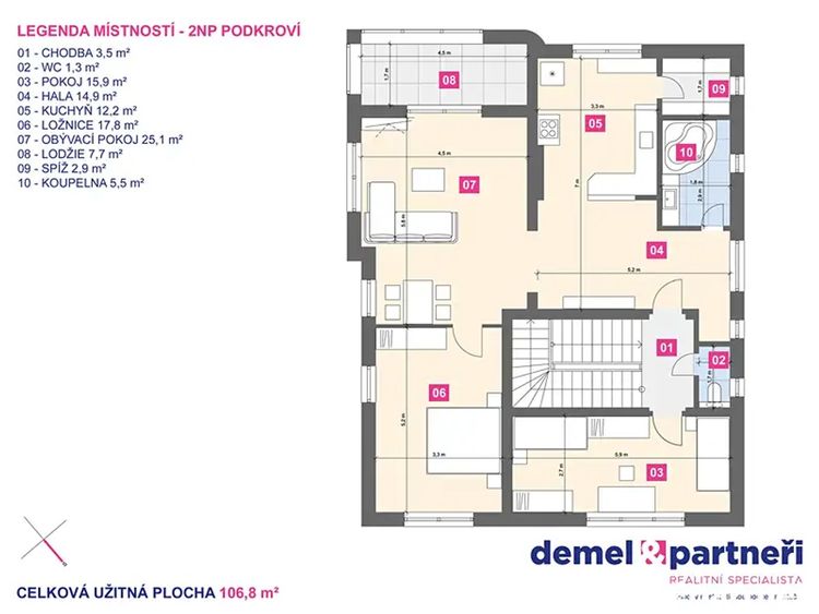 Prodej domu 380 m², pozemek 504 m²