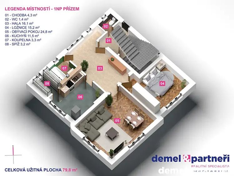 Prodej domu 380 m², pozemek 504 m²