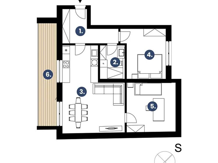 Prodej bytu 3+kk 76 m²