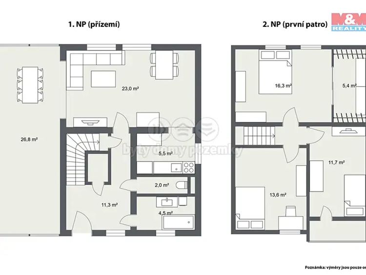 Prodej chaty 120 m², pozemek 930 m²