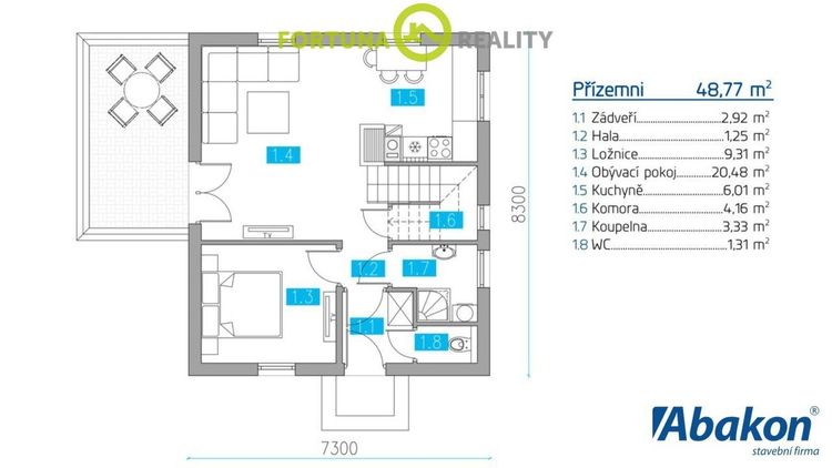 Prodej projektu 98 m²