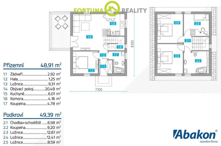 Prodej projektu 98 m²