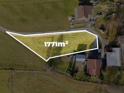 Prodej stavebního pozemku 1771 m²