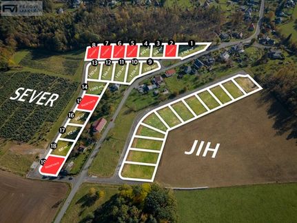 Prodej stavebního pozemku 948 m²