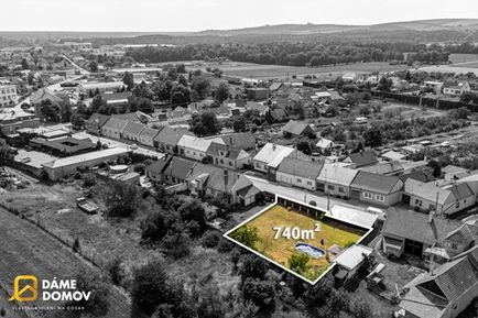Prodej stavebního pozemku 740 m²