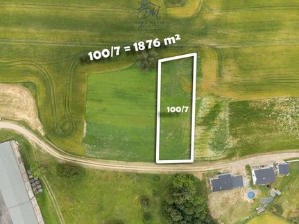 Prodej stavebního pozemku 1876 m²