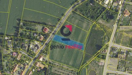 Prodej stavebního pozemku 1845 m²