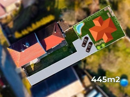 Prodej stavebního pozemku 445 m²