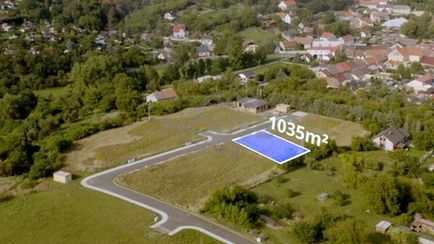 Prodej stavebního pozemku 1035 m²