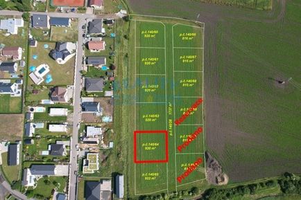 Prodej stavebního pozemku 920 m²