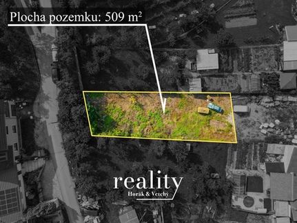 Prodej stavebního pozemku 509 m²