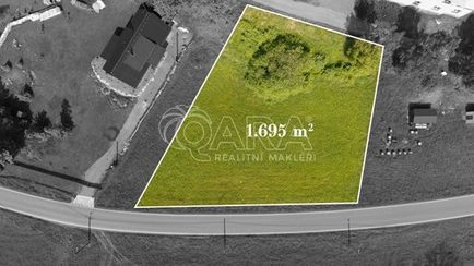 Prodej stavebního pozemku 1695 m²