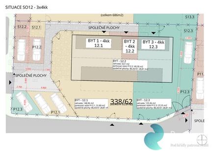 Prodej bytu 4+kk 98 m²