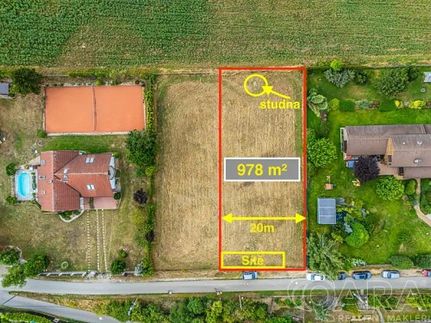 Prodej stavebního pozemku 978 m²