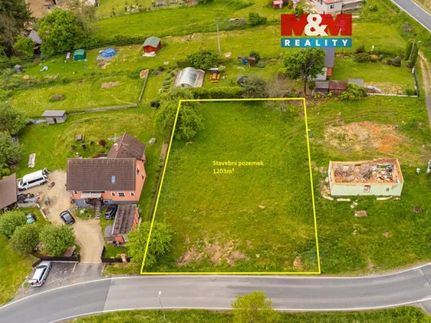 Prodej stavebního pozemku 1203 m²