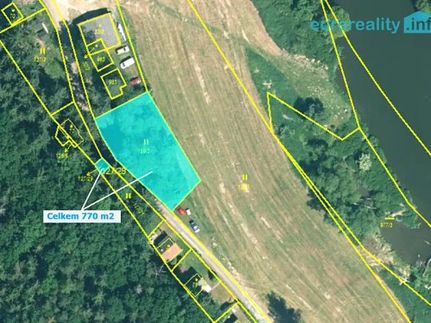 Prodej stavebního pozemku 770 m²