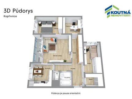 Prodej bytu 4+1 75 m²