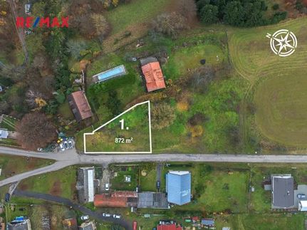 Prodej stavebního pozemku 872 m²