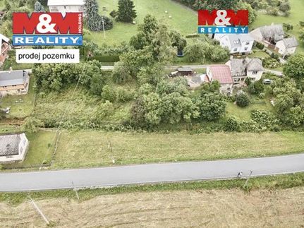Prodej stavebního pozemku 1686 m²