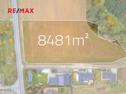 Prodej stavebního pozemku 8481 m²