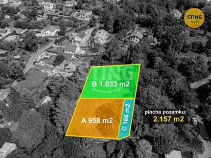 Prodej stavebního pozemku 958 m²