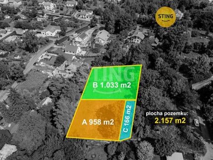 Prodej stavebního pozemku 958 m²