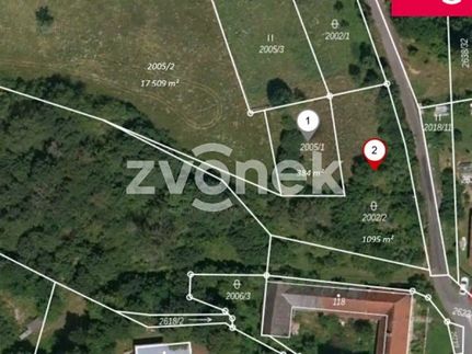 Prodej stavebního pozemku 1095 m²