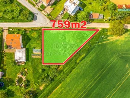 Prodej stavebního pozemku 759 m²