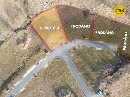 Prodej stavebního pozemku 1037 m²