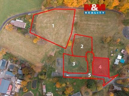 Prodej stavebního pozemku 770 m²