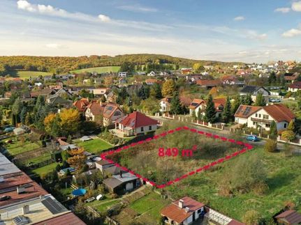 Prodej stavebního pozemku 849 m²
