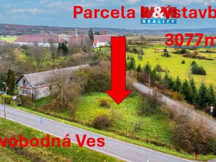 Prodej stavebního pozemku 3077 m²