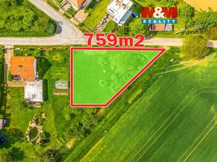 Prodej stavebního pozemku 759 m²