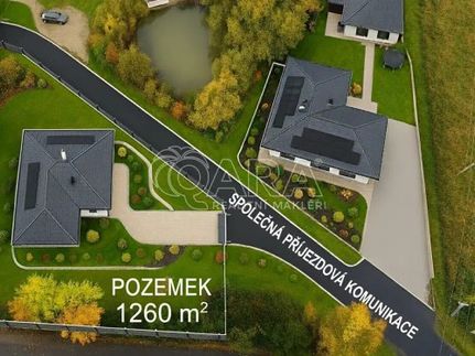 Prodej stavebního pozemku 1260 m²