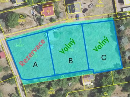 Prodej stavebního pozemku 948 m²