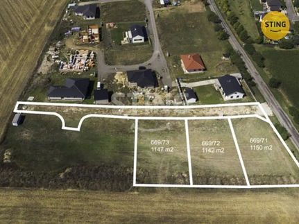 Prodej stavebního pozemku 1142 m²