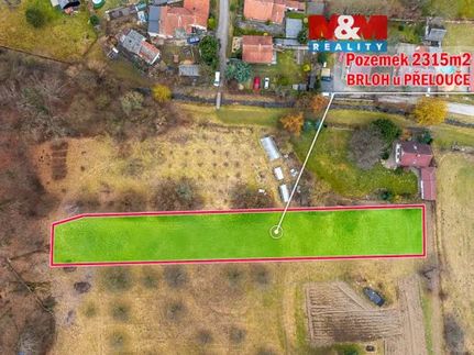 Prodej stavebního pozemku 2315 m²