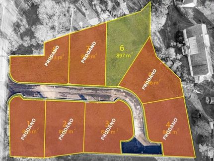 Prodej stavebního pozemku 803 m²