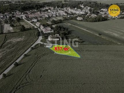Prodej stavebního pozemku 837 m²