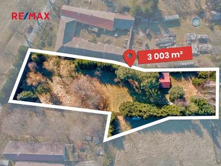 Prodej stavebního pozemku 3003 m²
