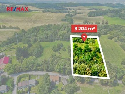 Prodej stavebního pozemku 8204 m²