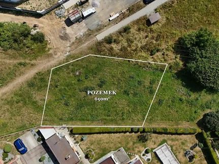 Prodej stavebního pozemku 650 m²